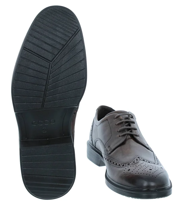 Ecco Men's Lisbon Brogue Tie Oxford