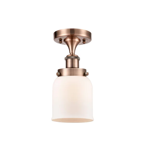 Innovations Lighting 916-1C-AC-G54 Small Bell-1 Light Semi-Flush Mount