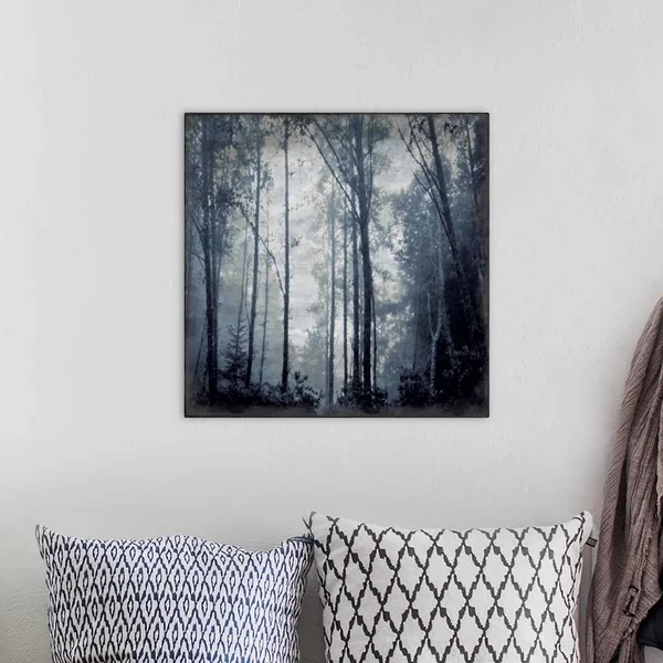 Forest Indigo - Canvas Wall Art, 20x20, Great Big Canvas