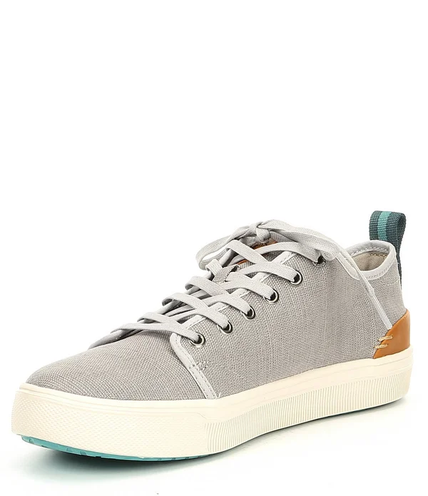 Toms - Men's Trvl Lite Low Birch Heritage Canvas Sneakers