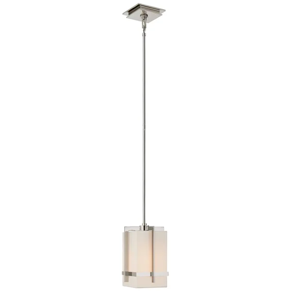 Visual Comfort S 5321PN-L Ian K. Fowler Milo Small Pendant in Polished Nickel