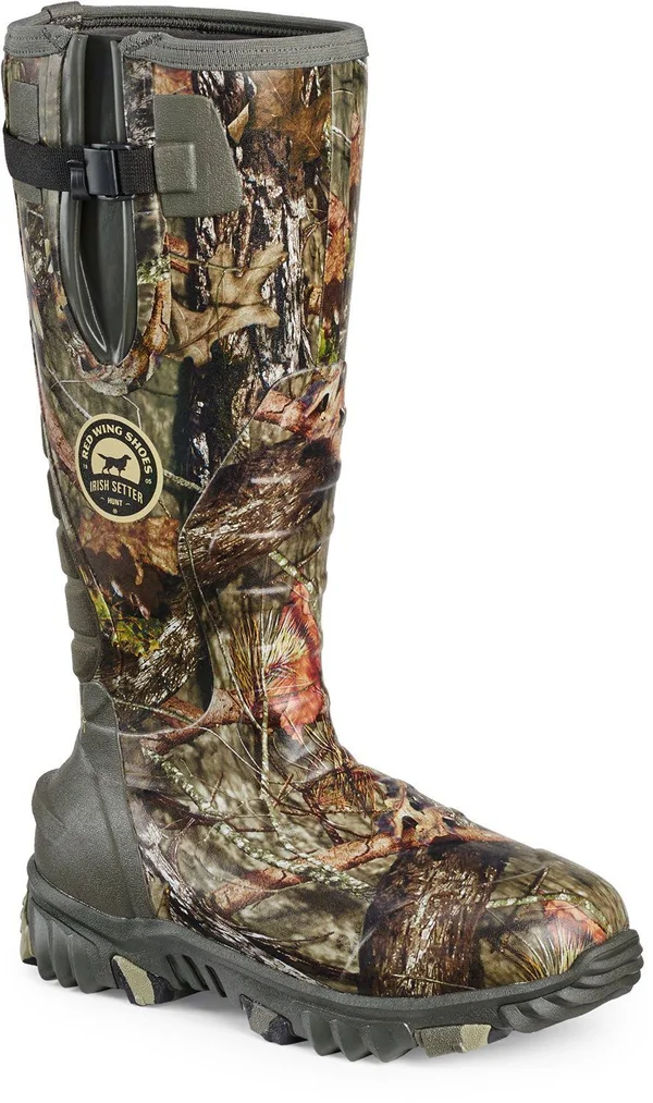 Irish Setter Men's Rutmaster 2.0 800-Gram Rubber Boots - Mossy Oak Country