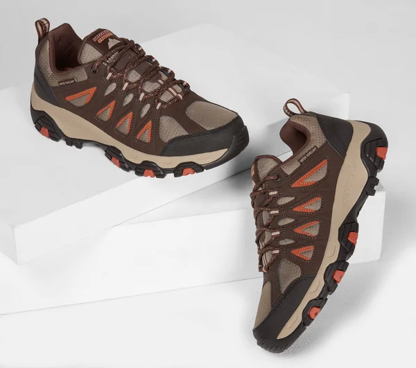 Skechers Terrabite (Brown/Orange) Men's Shoes