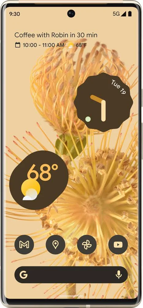 Google Pixel 6 Pro 128 GB in Sorta Sunny with installment