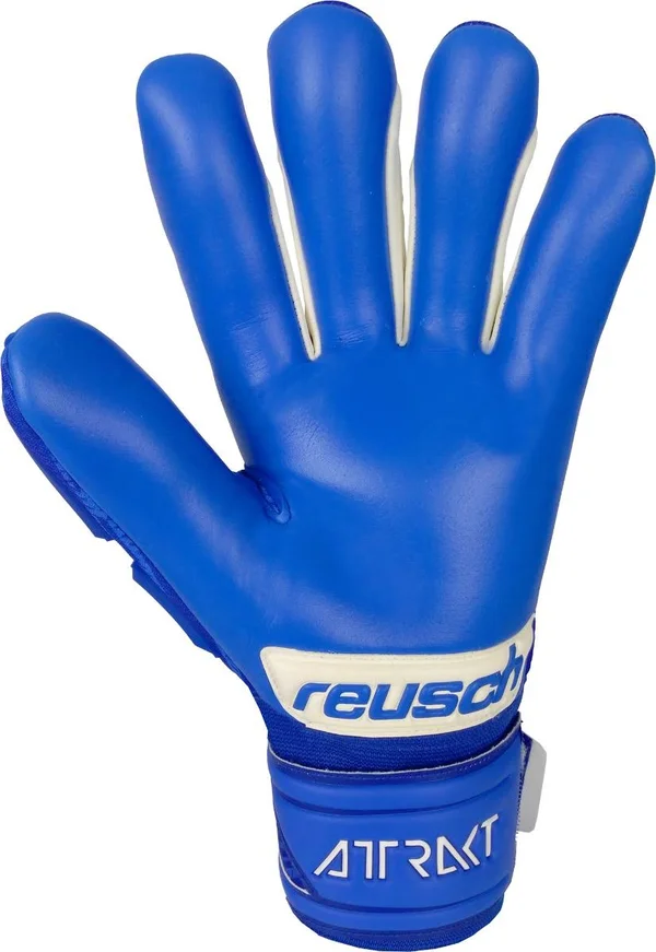 Reusch Attrakt Freegel Gold Goalkeeper Gloves - Royal