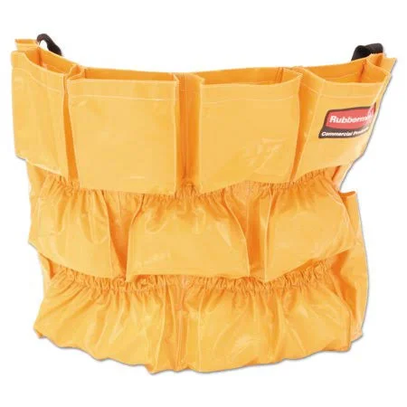 Rubbermaid Brute Caddy Bag - 12 Pockets, Yellow