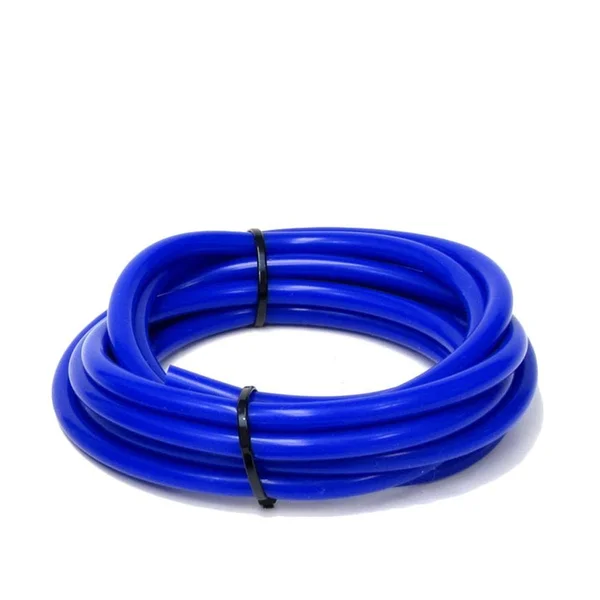 HPS 13/64 inch (5mm) ID Blue High Temp Silicone Vacuum Hose - 25 Feet Pack