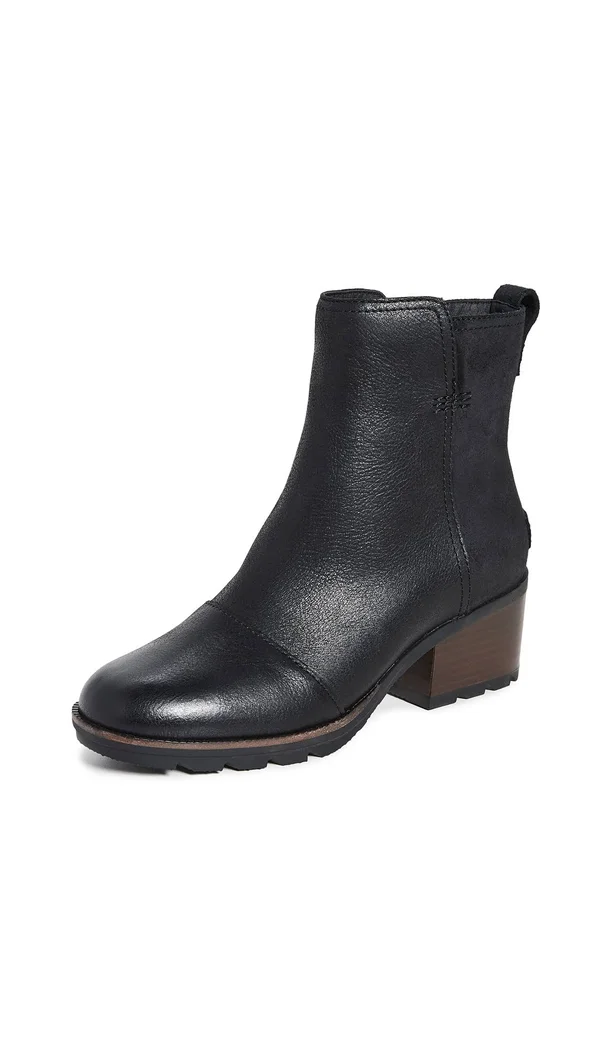 Sorel Cate Bootie - Women's Black - 7.5