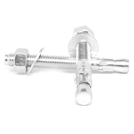 1/4 inch-20 x 1 3/4 inch Coarse Thread Wedge Anchor Low Carbon Steel Zinc Plated Pk 500, Men's
