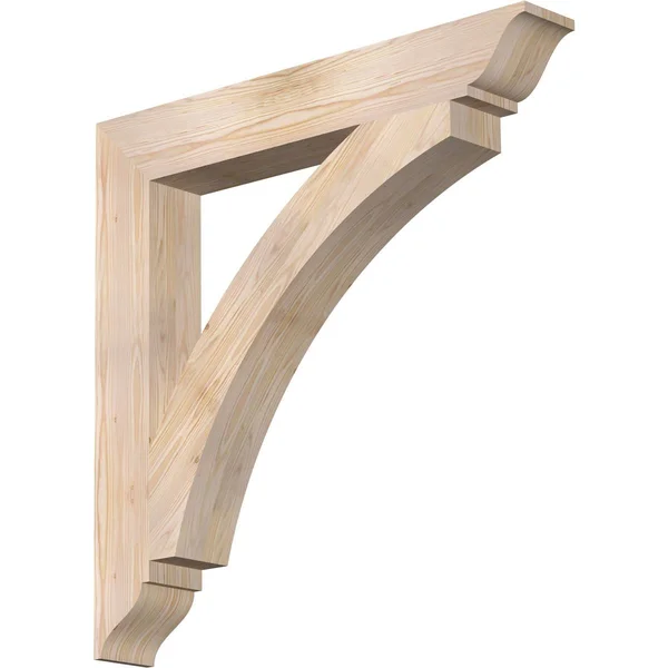 5 1/2x22W x 40x22D x 40x22H Thorton Traditional Smooth BRACKET, Douglas Fir