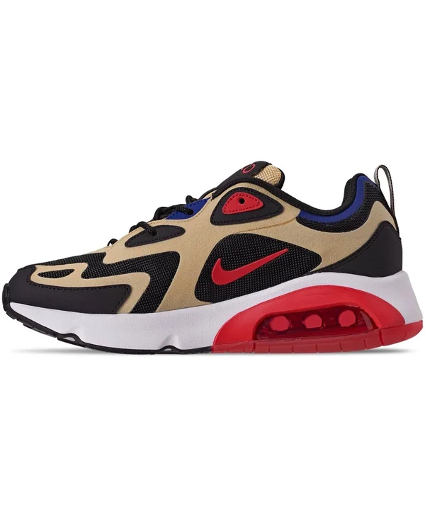 Nike Air Max 200 &Team Gold& Mens Sneakers, 11.0