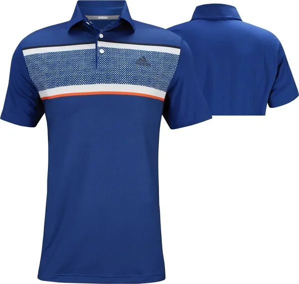Adidas Men's Ultimate365 Golf Polo - XL, Blue
