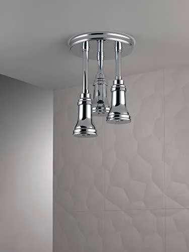 Delta Faucet 57190-25 H2Okinetic Pendant Raincan Shower Head - Chrome