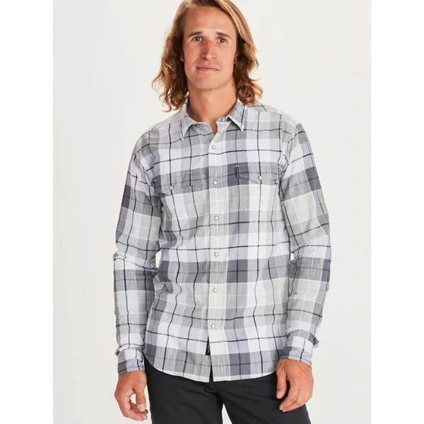 Marmot Parkfield Long-Sleeve Shirt - Men's Enamel Blue - L
