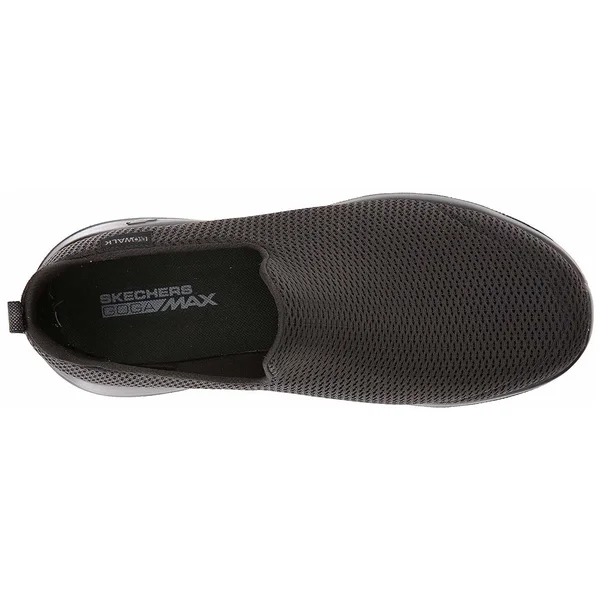 Skechers Men's Gowalk Max Casual Slip-On Shoes, Black, 11EW