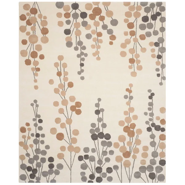 Safavieh Soho SOH338B Area Rug Beige/Orange 6& x 6& Square
