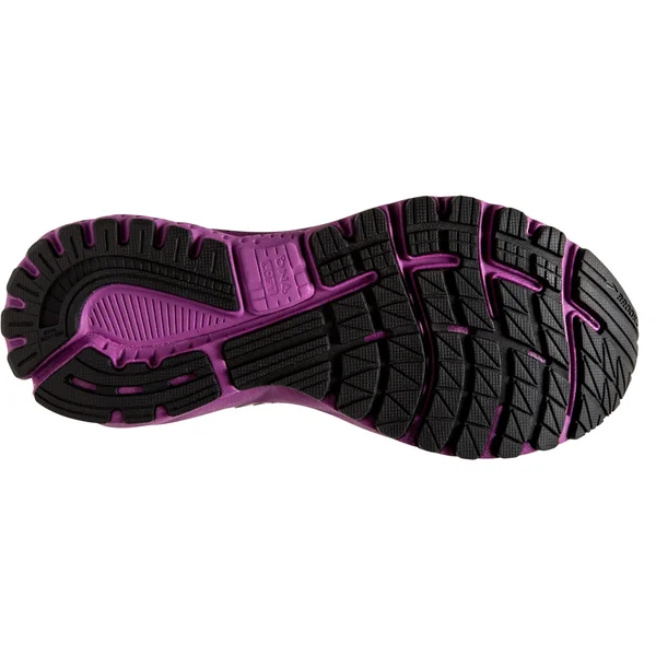 Brooks Women's Adrenaline GTS 20, Grey/Pale Peach, 5 Wide