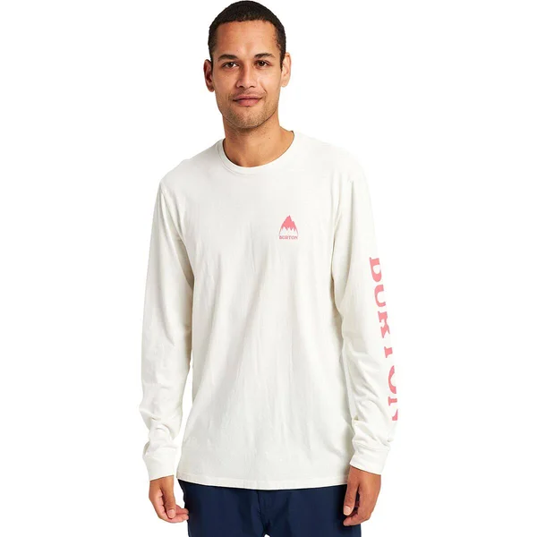 Burton Elite Long Sleeve T-Shirt Men's - Stout White, M