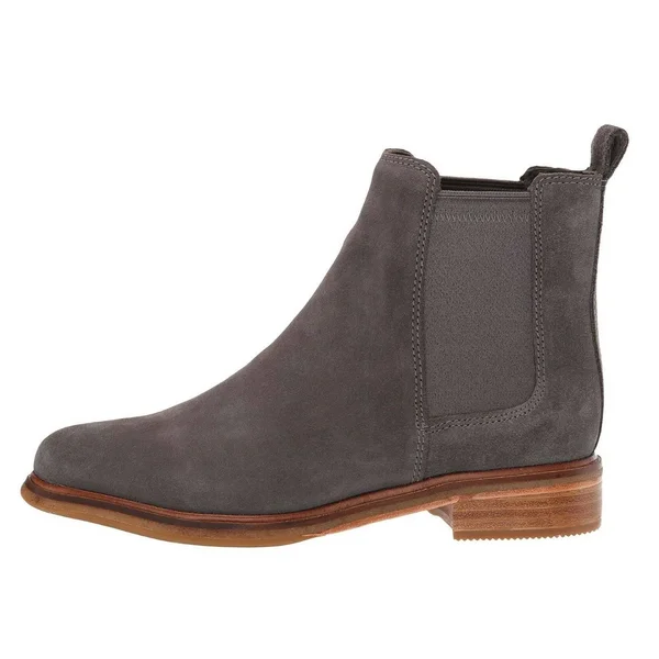 Women's Clarks Clarkdale Arlo Boot - Size 5.5 M - Grey