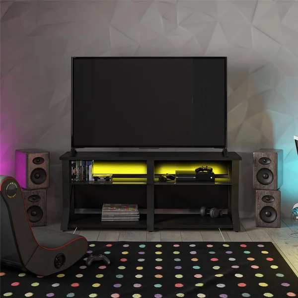 NTense Genesis 70x22 Gaming TV Stand Black
