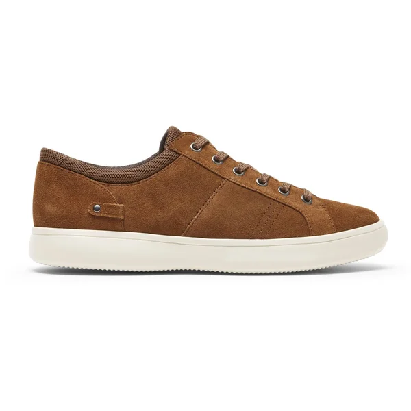 Rockport Mens Colle Tie Sneaker - Size 9 W - Brown