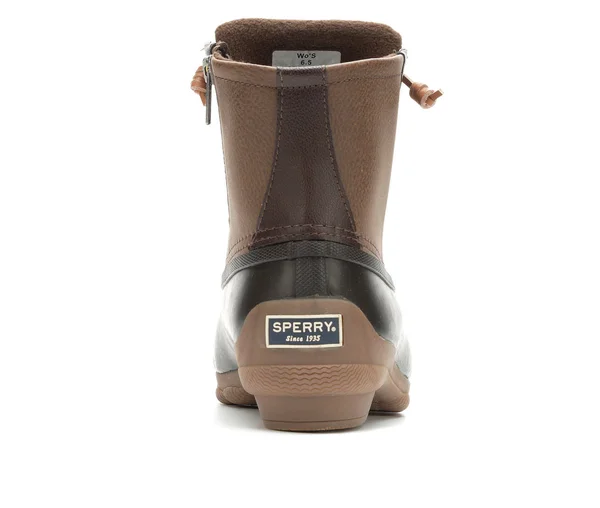 Women's Sperry Syren Gulf Duck Boot Brown, Size 5M