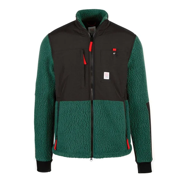Topo Designs Men's Subalpine Fleece - Black/Forest - XL