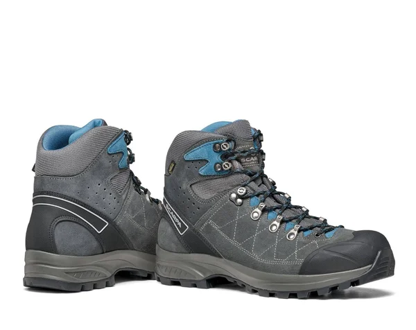 Scarpa Men's Kailash Trek GTX - 45, Shark Grey/Lake Blue