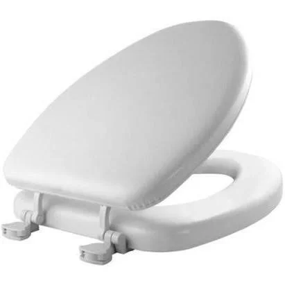 Mayfair Elongated Cushioned Toilet Seat White 835006