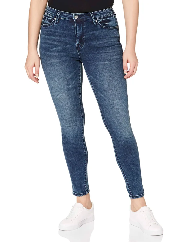 True Religion Women's Jennie Mid-Rise Jeans - Medium Wash - Size 26 (2-4)