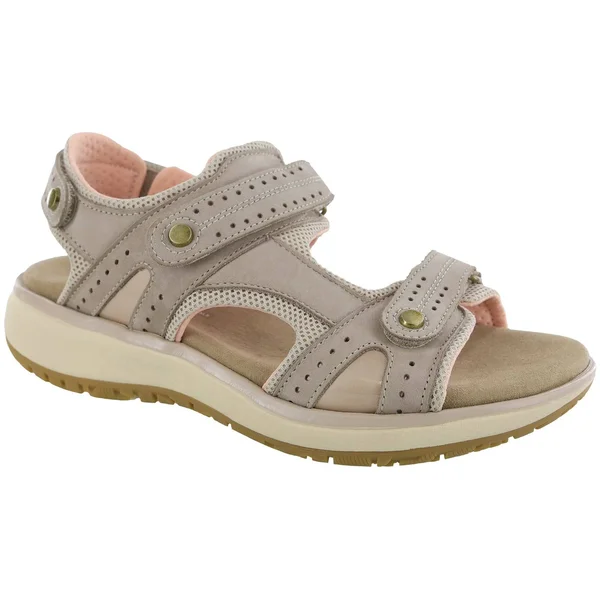 SAS Embark - Women's Adjustable Sandal - Taupe 10 Narrow