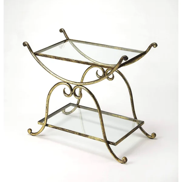Butler 3904025 Desdemona Gold Serving Table