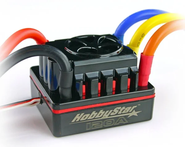 HobbyStar 120A Brushless Sensored ESC for 1/10, 1/8 RC Car, Truck, Short Course 2S-6S