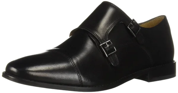 Florsheim Men's Montinaro Double Monk Strap, Size: 12 D, Black