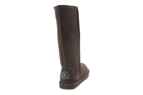 Bearpaw Women's Chocolate Elle Tall Wide Boots - Size 6, Brown