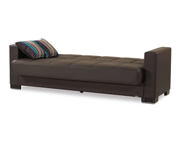 Casamode Armada Sofa Brown PU Leatherette