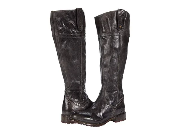 Bed Stu Jacueline Wide Calf Women's Boots 9435090 - 6.5 M - Black