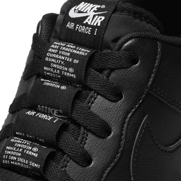 Nike Air Force 1 07 Black/blackwhite - Size 8 Men