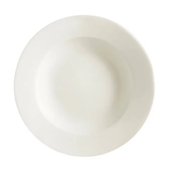Recovery - Round Pasta Bowl, 24 oz., 11 1/2 inch, Porcelain, American White, Pack of 6