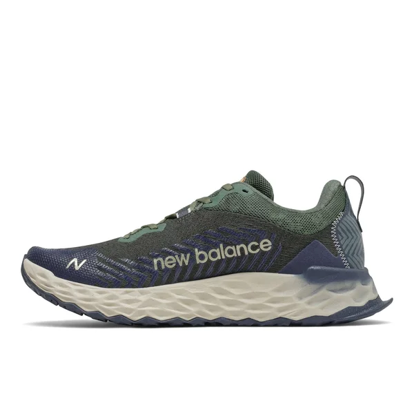 New Balance Men's Fresh Foam Hierro V6 Black Spruce with Timberwolf, 17, D