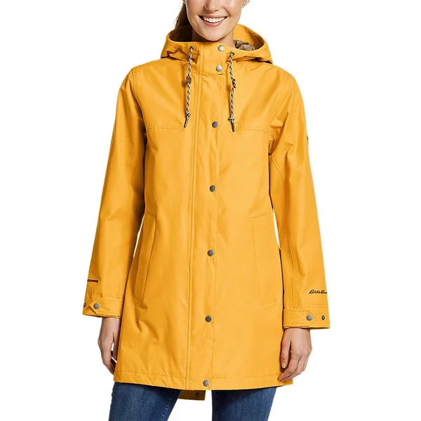 Eddie Bauer Women's Charly Parka - Yellow - XL