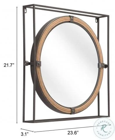 Zuo Capell Mirror Gray (A12222)