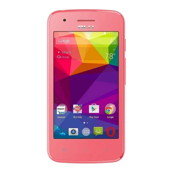 BLU Dash J - 512 MB - Pink - Unlocked - GSM