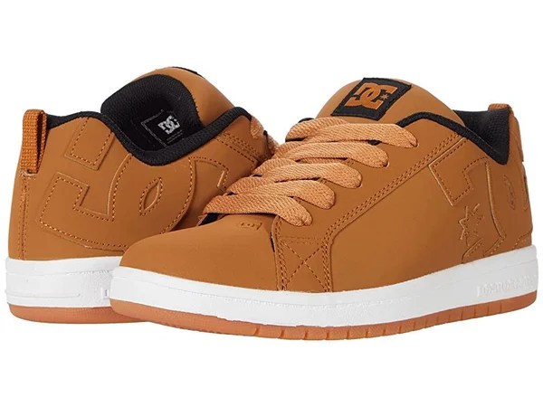 Kid's Court Graffik Shoes Brown Size 1.5