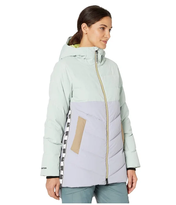 Burton Women's Loyle Down Jacket - Aqua Gray, Lilac Gray, Timber Wolf, Sunny Lime, Xs