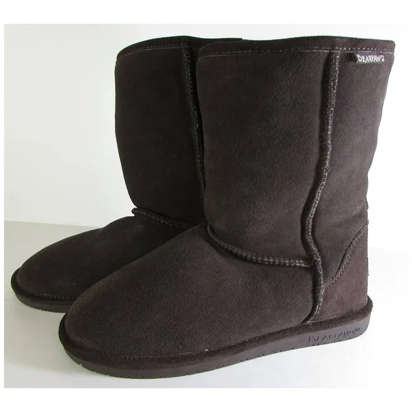 Bearpaw Emma Short Boot - Women's Chocolate, 10.0