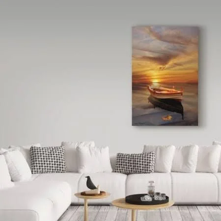 Trademark Fine Art 'Strange Stillness' Canvas Art by Carlos Casamayor - Size: 30 x 47