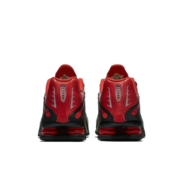 Nike Shox R4/ Neymar Jr - Black/Challenge Red/Metallic Silver Black, 11