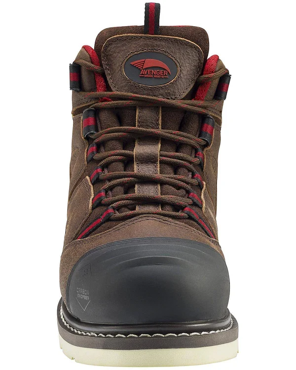 Avenger Men's 6x22 Waterproof Work Boots - Composite Toe