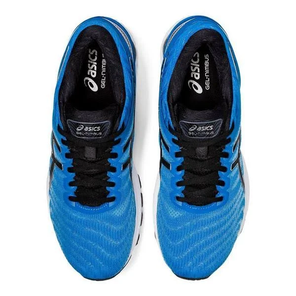 Asics Men's GEL-Nimbus 22 Running Shoes Directoire Blue/Black 8.5